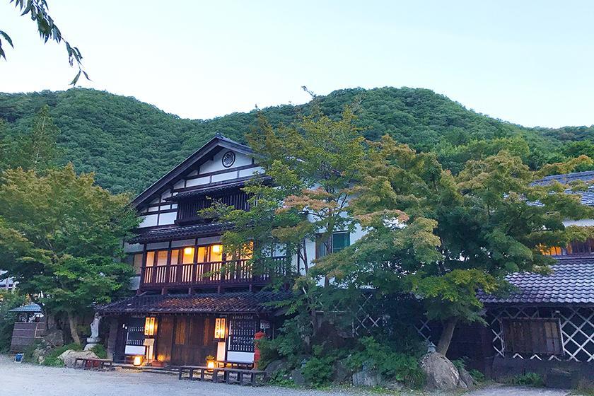 Honke Bankyu Hotel Nikko Buitenkant foto